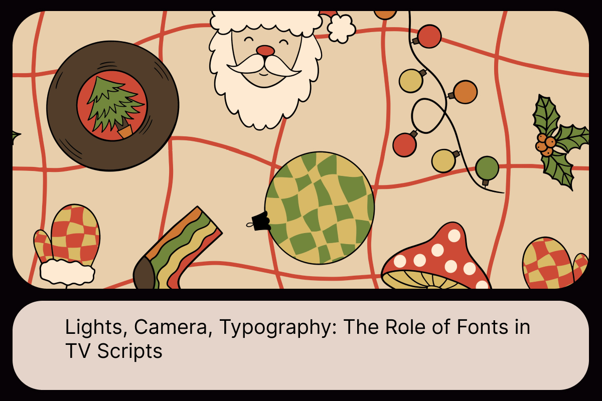Lights, Camera, Typography_ The Role of Fonts in TV Scripts